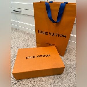 Louis Vuitton Empty Box and Bag